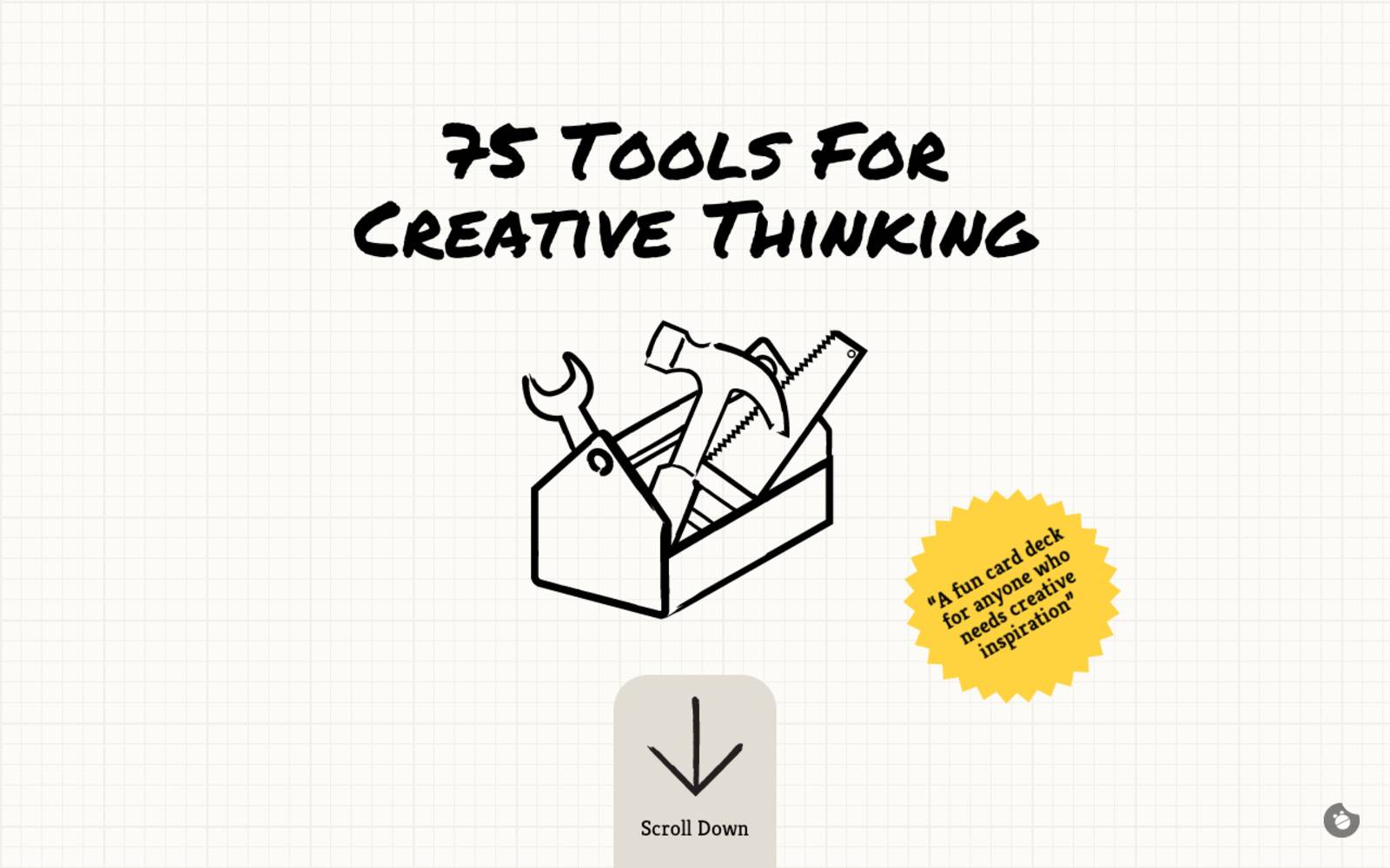 75 Tools For Creative Thinking - Reeoo